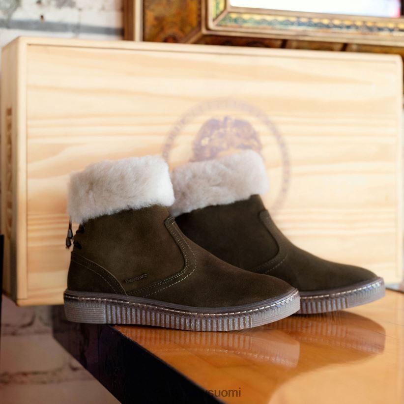 BEARPAW leticia naiset sotilaallinen vihreä saappaat H880X06