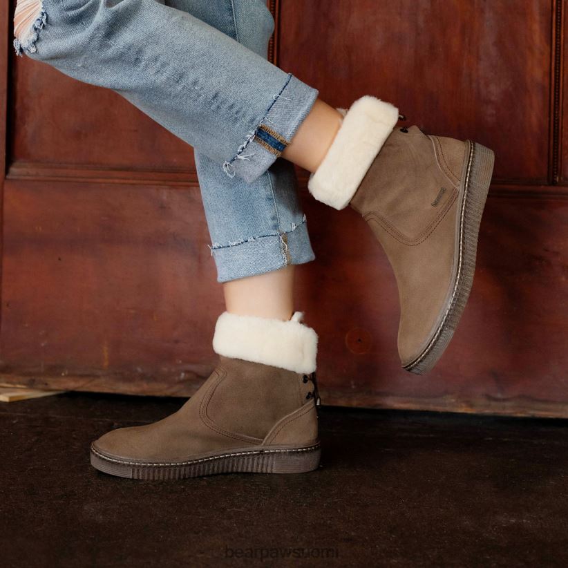 BEARPAW leticia naiset taupe saappaat H880X07