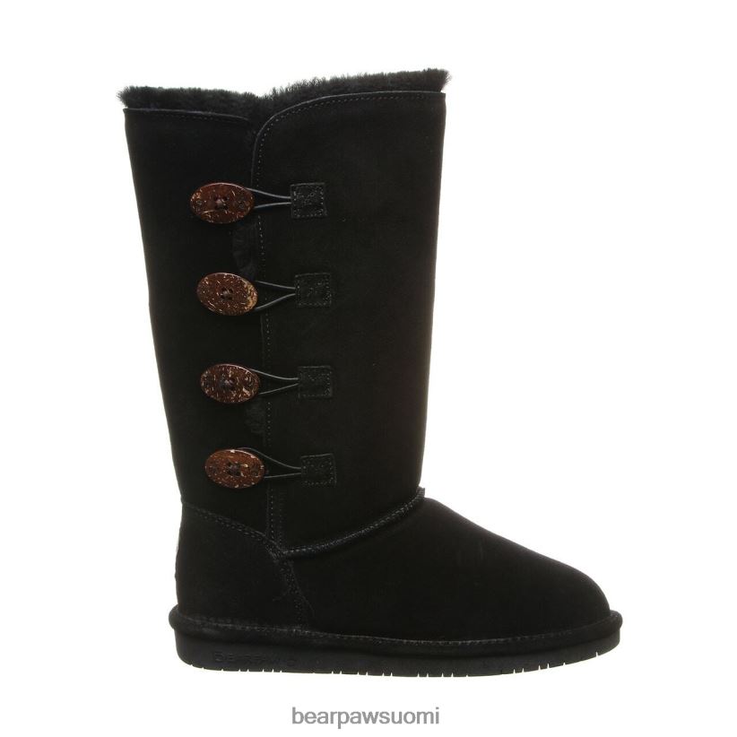 BEARPAW lori naiset musta saappaat H880X076
