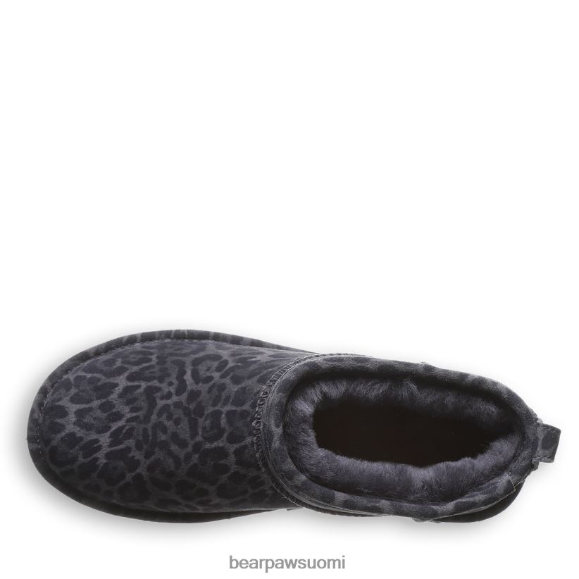 BEARPAW lyhyt eksoottinen naiset harmaa leopardi saappaat H880X0123