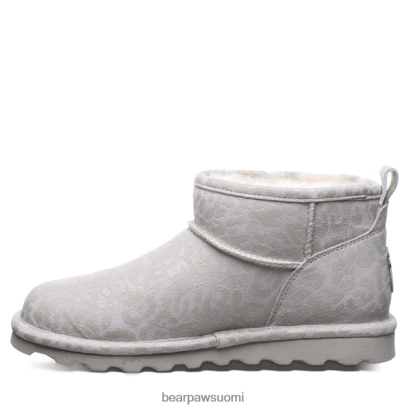 BEARPAW lyhyt eksoottinen naiset talvivalkoinen leopardi glitter saappaat H880X033
