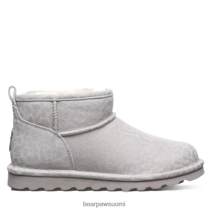 BEARPAW lyhyt eksoottinen naiset talvivalkoinen leopardi glitter saappaat H880X033