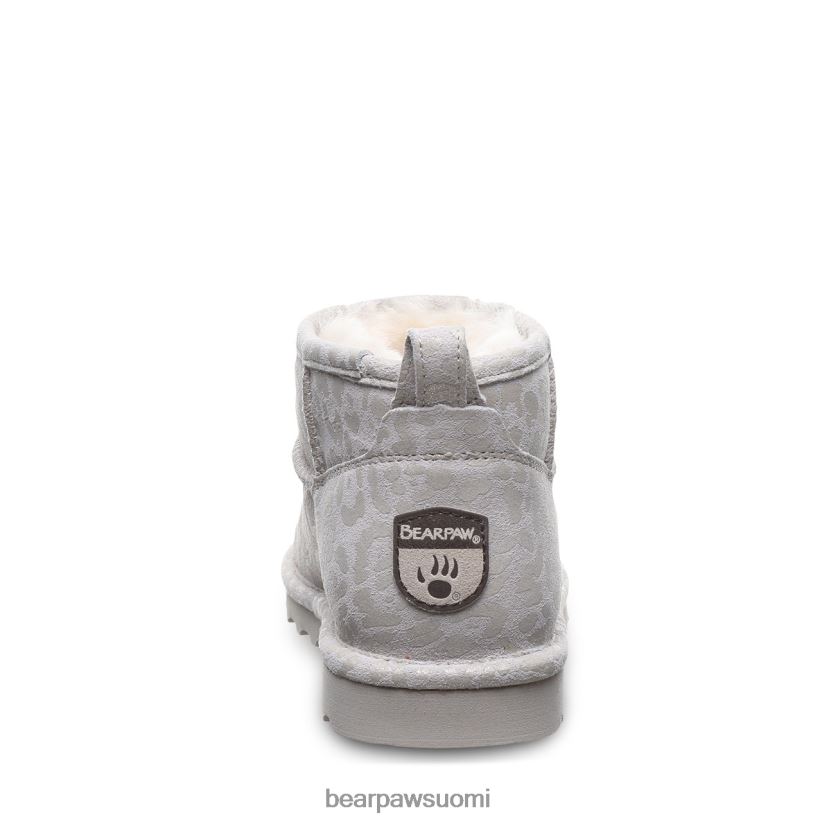 BEARPAW lyhyt eksoottinen naiset talvivalkoinen leopardi glitter saappaat H880X033