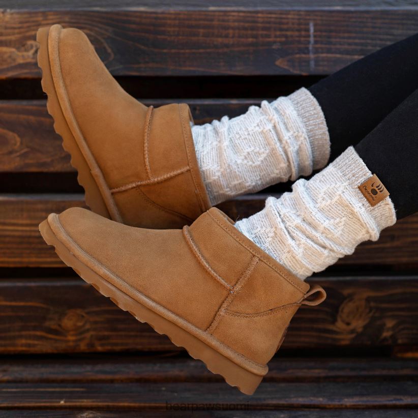 BEARPAW lyhyt naiset hikkori saappaat H880X039