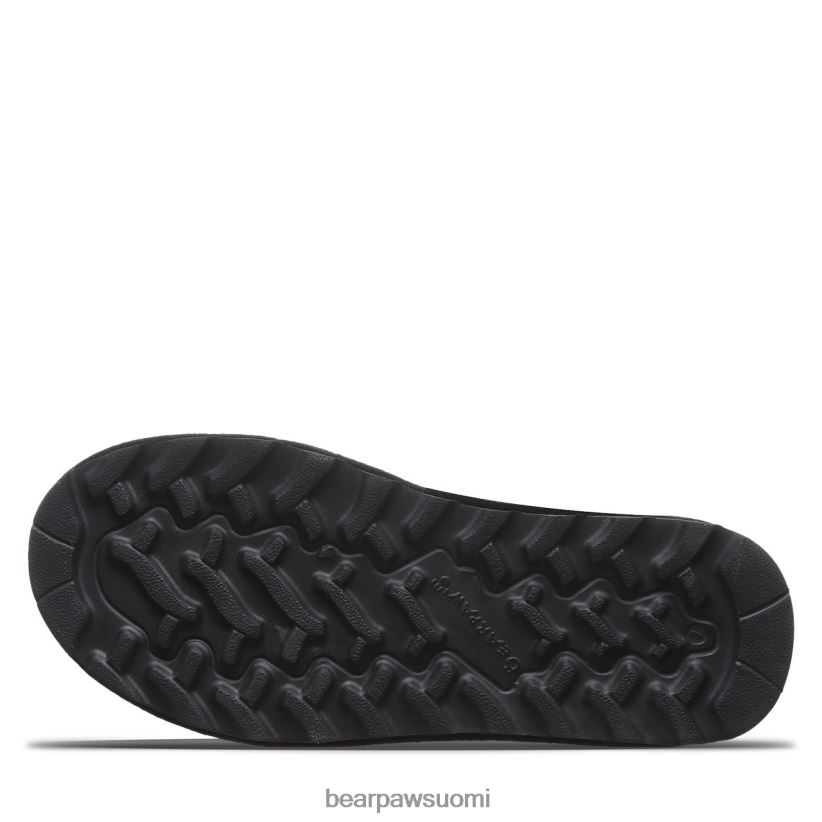 BEARPAW lyhyt naiset musta saappaat H880X040