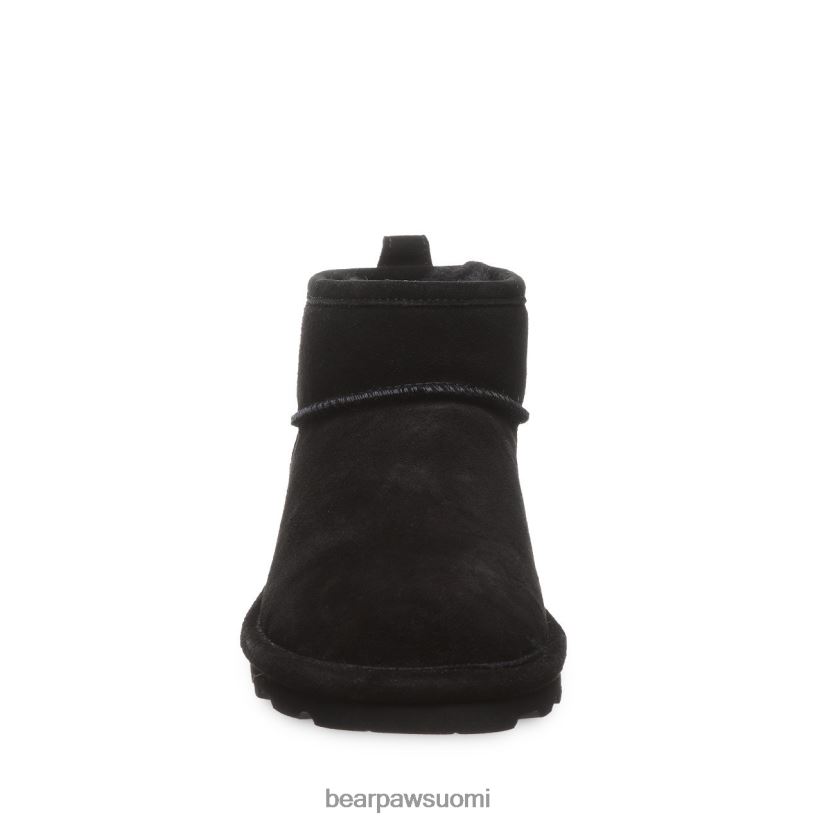 BEARPAW lyhyt naiset musta saappaat H880X040