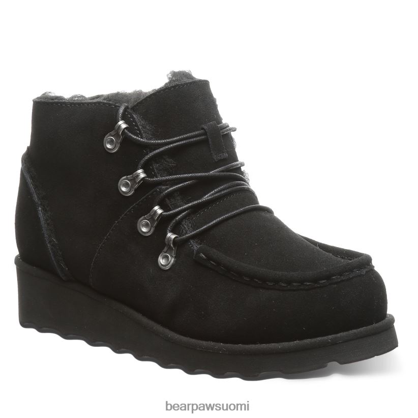 BEARPAW malinda naiset musta saappaat H880X0143