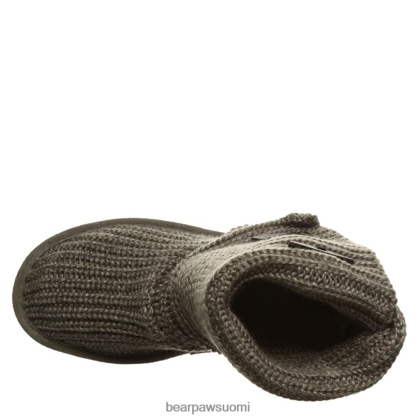 BEARPAW neuloa korkea naiset harmaa saappaat H880X0176