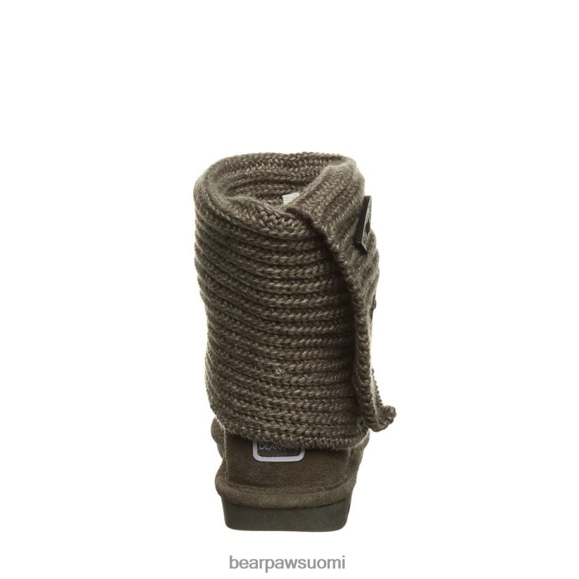 BEARPAW neuloa korkea naiset harmaa saappaat H880X0176