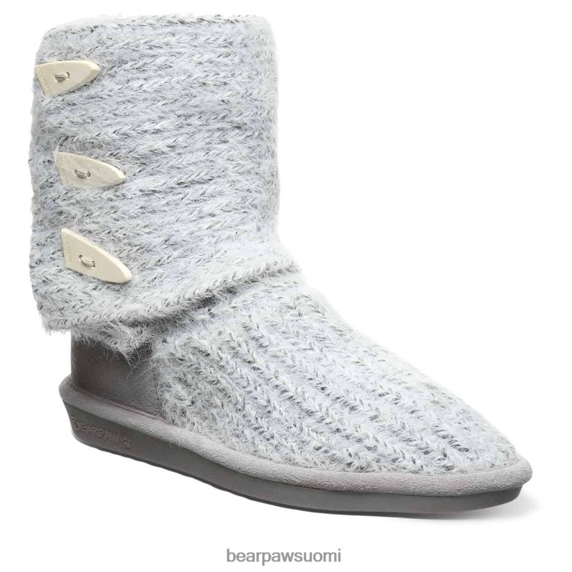 BEARPAW neuloa korkea naiset harmaata sumua saappaat H880X0177