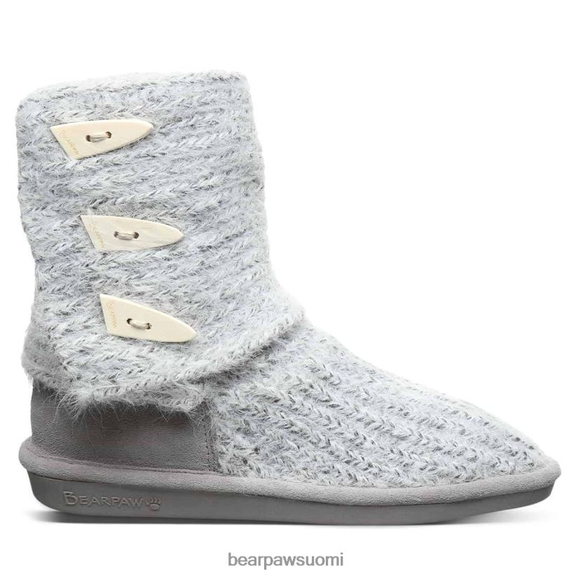 BEARPAW neuloa korkea naiset harmaata sumua saappaat H880X0177