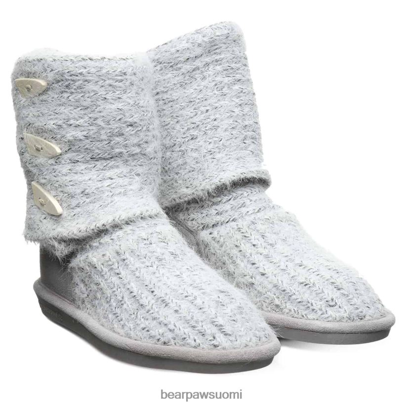 BEARPAW neuloa korkea naiset harmaata sumua saappaat H880X0177