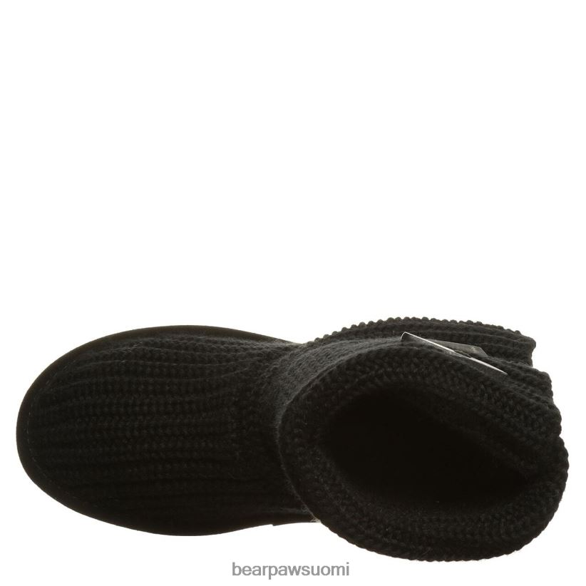 BEARPAW neuloa korkea naiset musta saappaat H880X0178