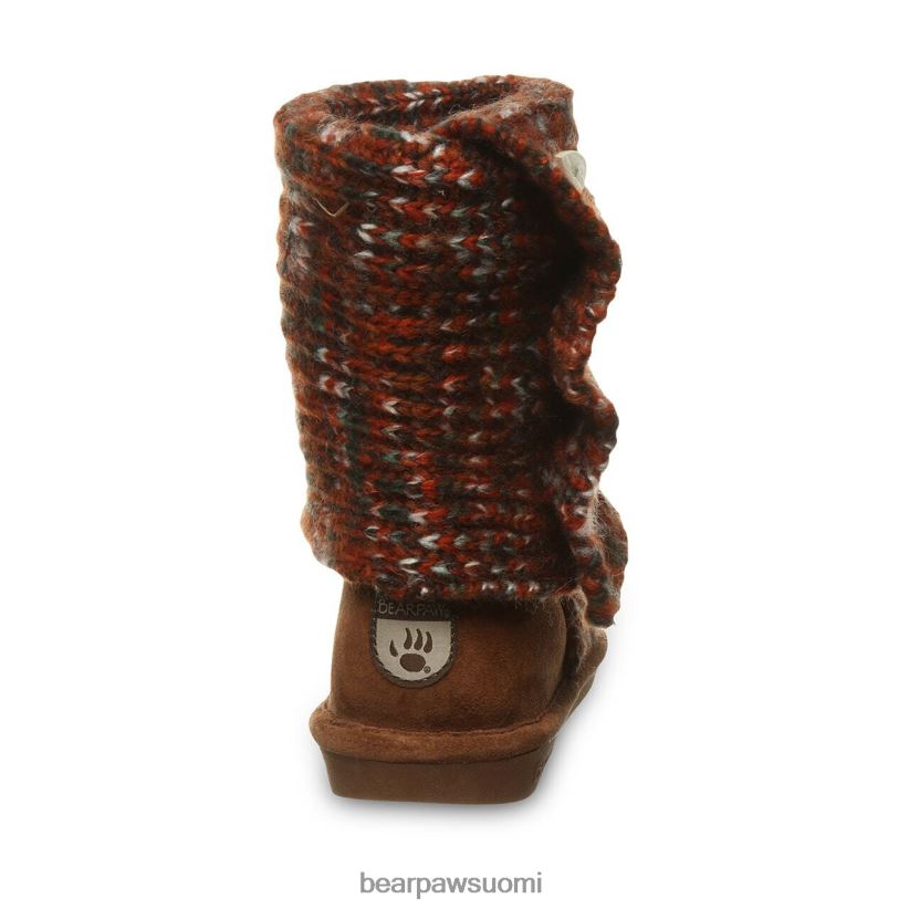 BEARPAW neuloa korkea naiset punaruskea saappaat H880X0175