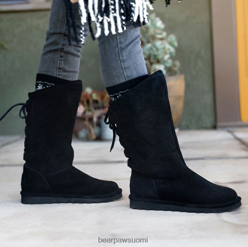 BEARPAW phylly naiset musta saappaat H880X0102