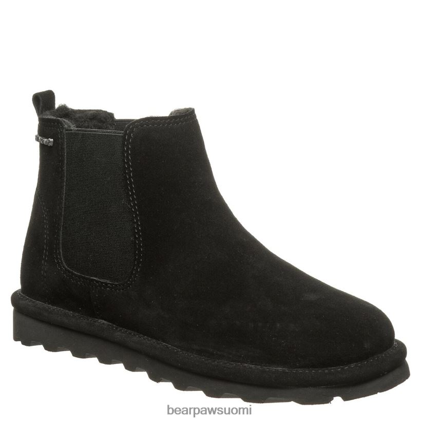 BEARPAW piirsi naiset musta saappaat H880X038