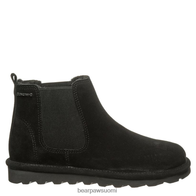 BEARPAW piirsi naiset musta saappaat H880X038