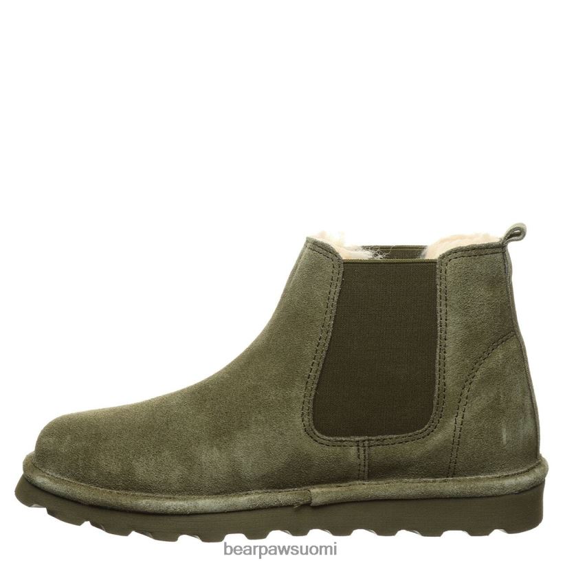 BEARPAW piirsi naiset tumma oliivi saappaat H880X049
