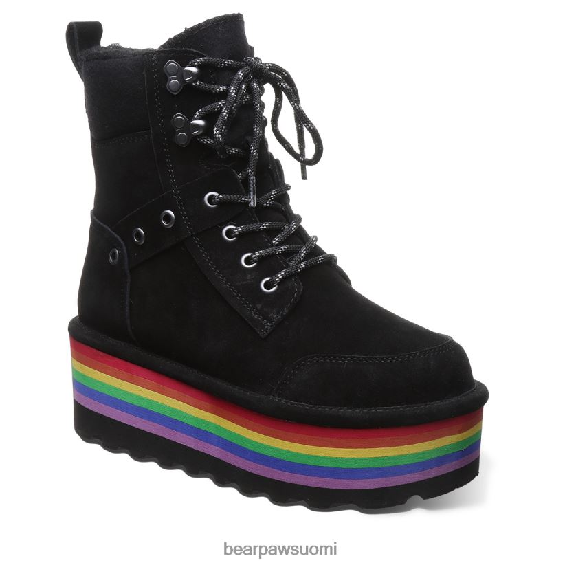 BEARPAW retro alicia naiset musta saappaat H880X014