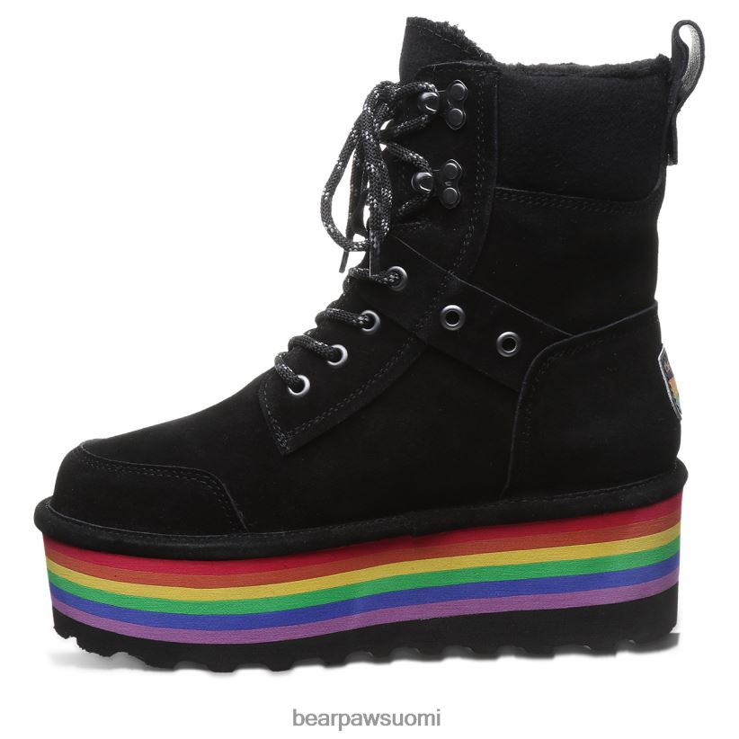 BEARPAW retro alicia naiset musta saappaat H880X014