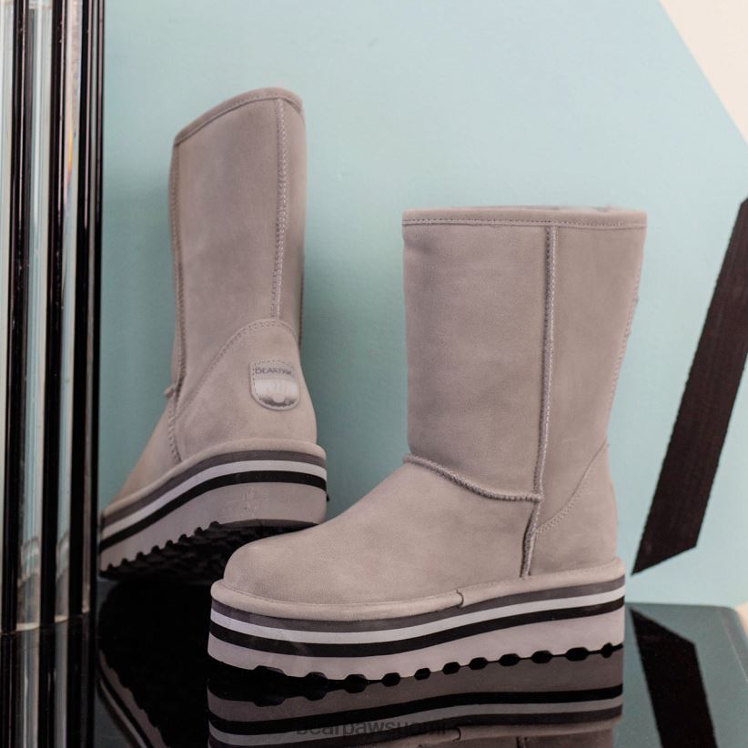 BEARPAW retro elle naiset harmaa saappaat H880X0159