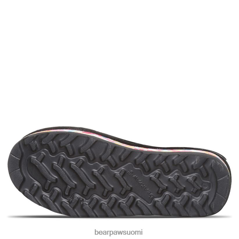 BEARPAW retro elle naiset musta multi saappaat H880X037