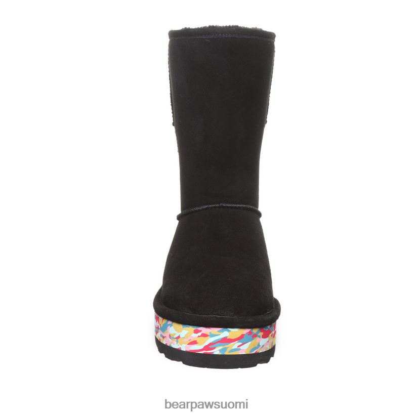BEARPAW retro elle naiset musta multi saappaat H880X037