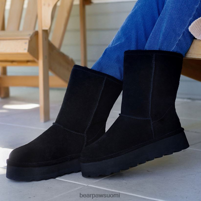 BEARPAW retro elle naiset musta saappaat H880X0213