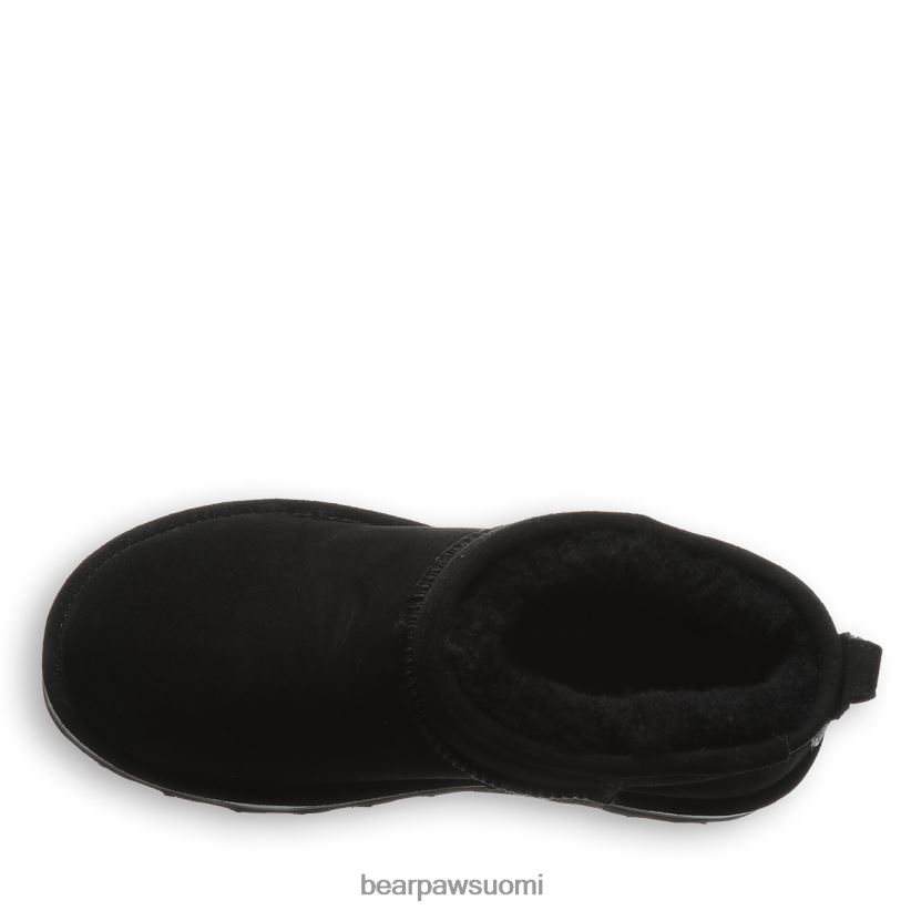 BEARPAW retro lyhyt naiset musta saappaat H880X030