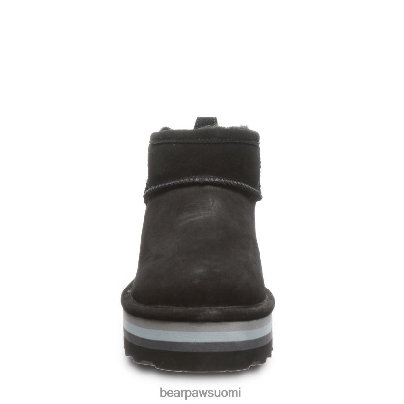 BEARPAW retro lyhyt naiset musta saappaat H880X030