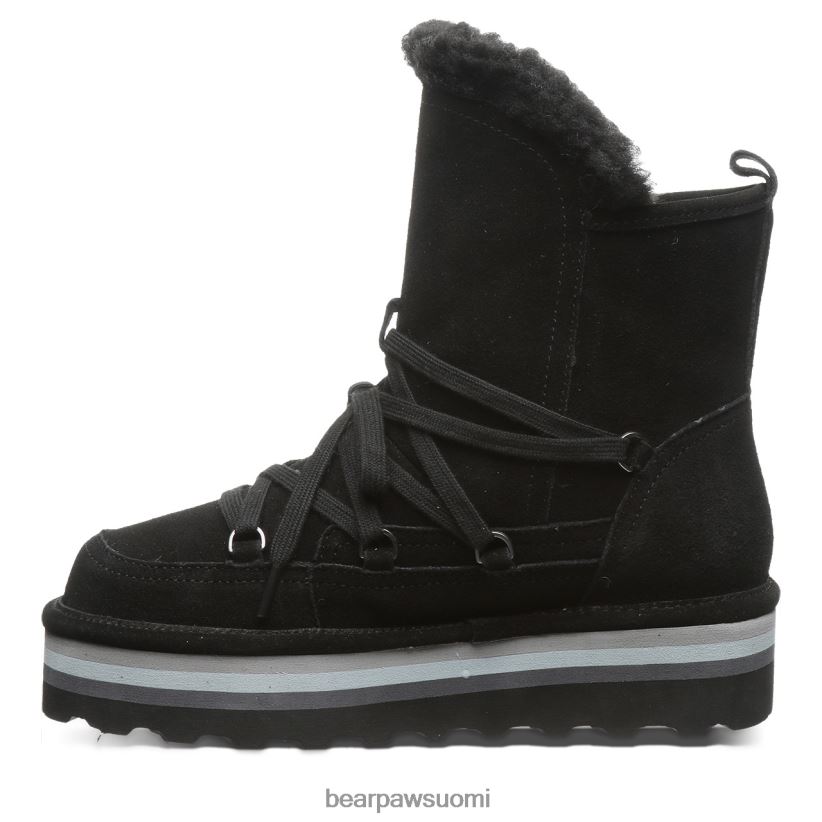 BEARPAW retro mondi naiset musta saappaat H880X0153