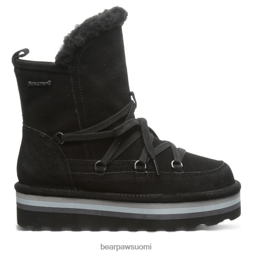 BEARPAW retro mondi naiset musta saappaat H880X0153