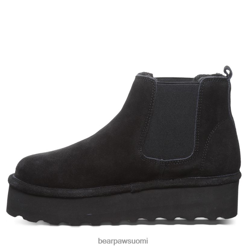 BEARPAW retro piirsi naiset musta saappaat H880X013