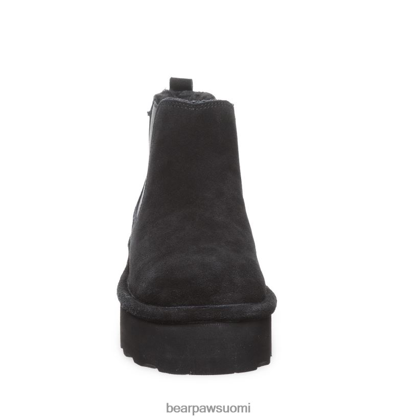 BEARPAW retro piirsi naiset musta saappaat H880X013