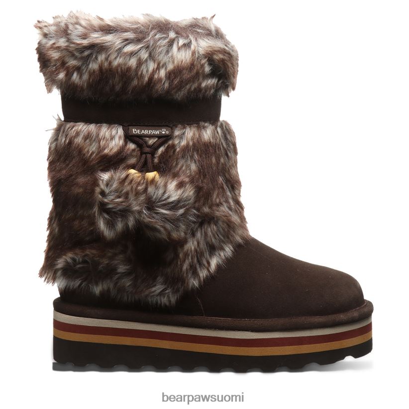 BEARPAW retro tama naiset suklaa saappaat H880X026