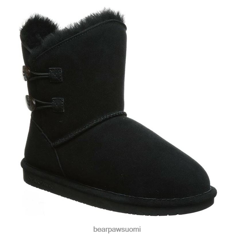 BEARPAW rosaliini leveä naiset musta saappaat H880X0135