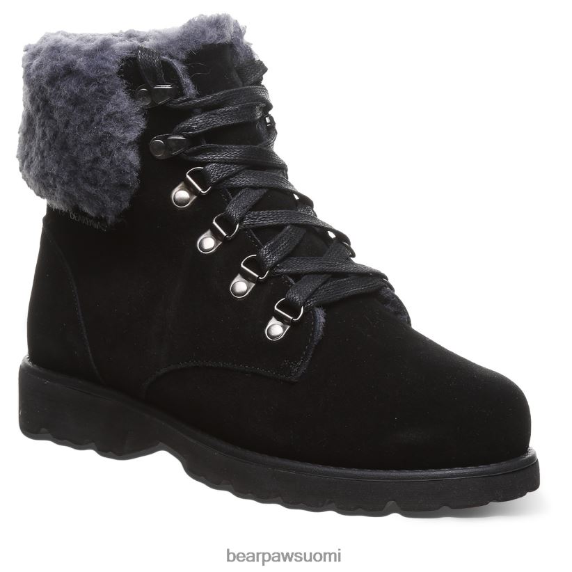 BEARPAW sam naiset musta/harmaa saappaat H880X023