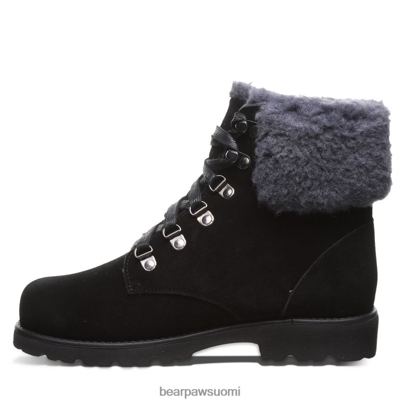 BEARPAW sam naiset musta/harmaa saappaat H880X023