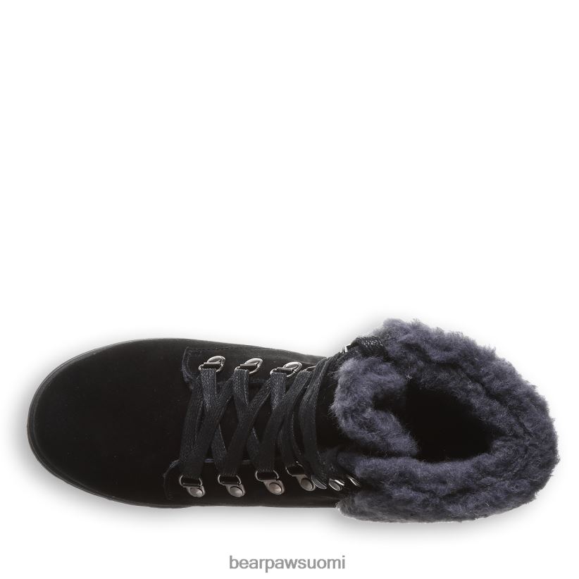 BEARPAW sam naiset musta/harmaa saappaat H880X023