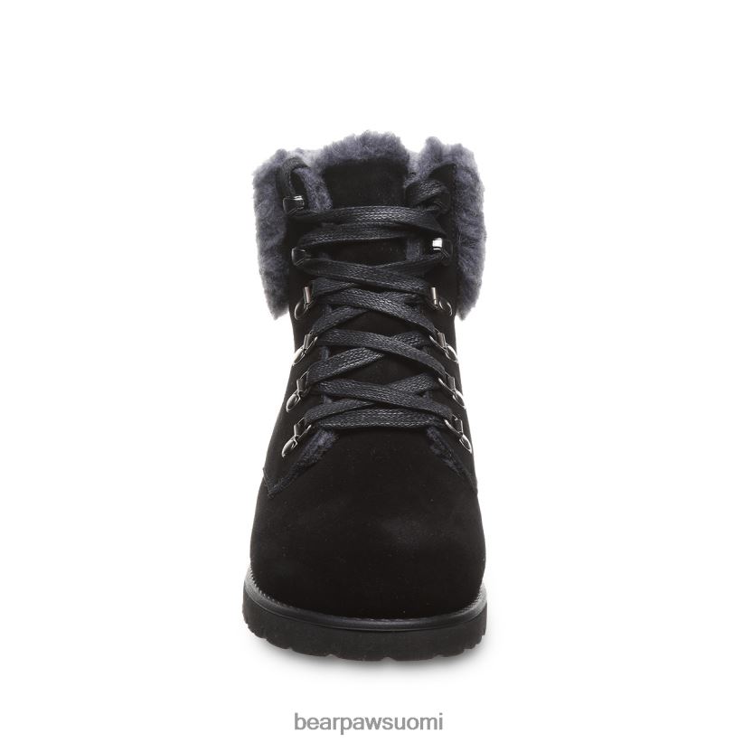 BEARPAW sam naiset musta/harmaa saappaat H880X023