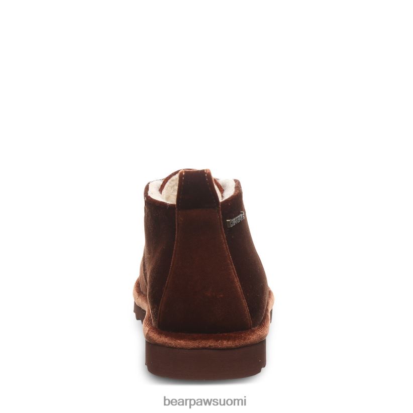 BEARPAW skye naiset karmeli sametti saappaat H880X0158