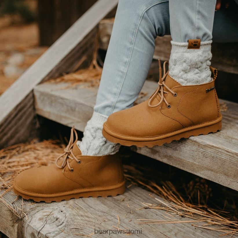 BEARPAW skye vegaani naiset hikkori saappaat H880X0181