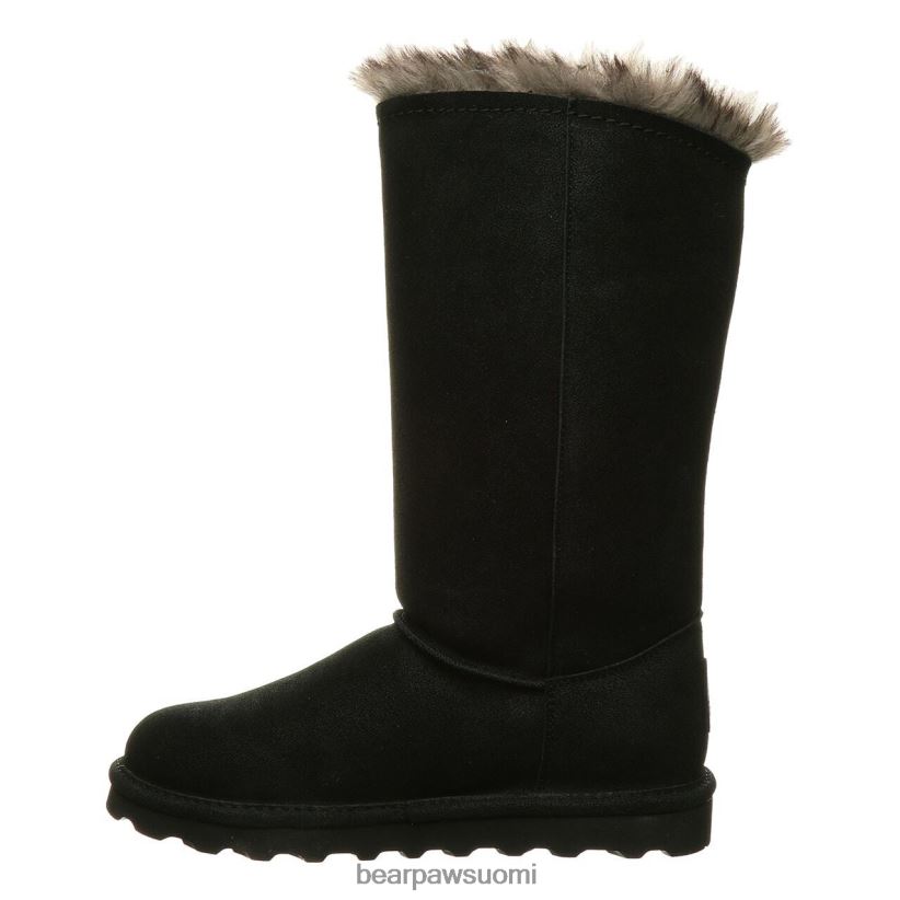 BEARPAW smirgeli naiset vanha musta saappaat H880X0210