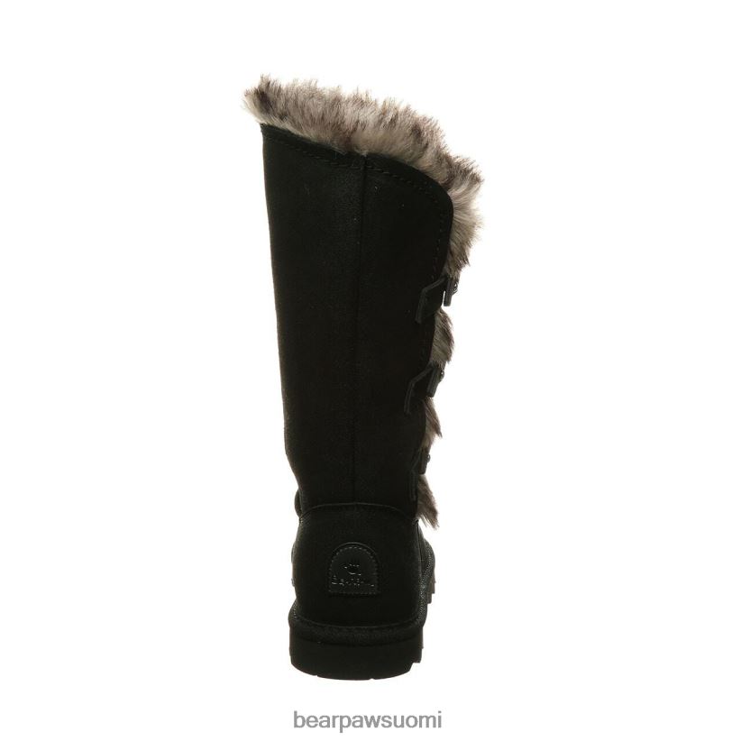 BEARPAW smirgeli naiset vanha musta saappaat H880X0210