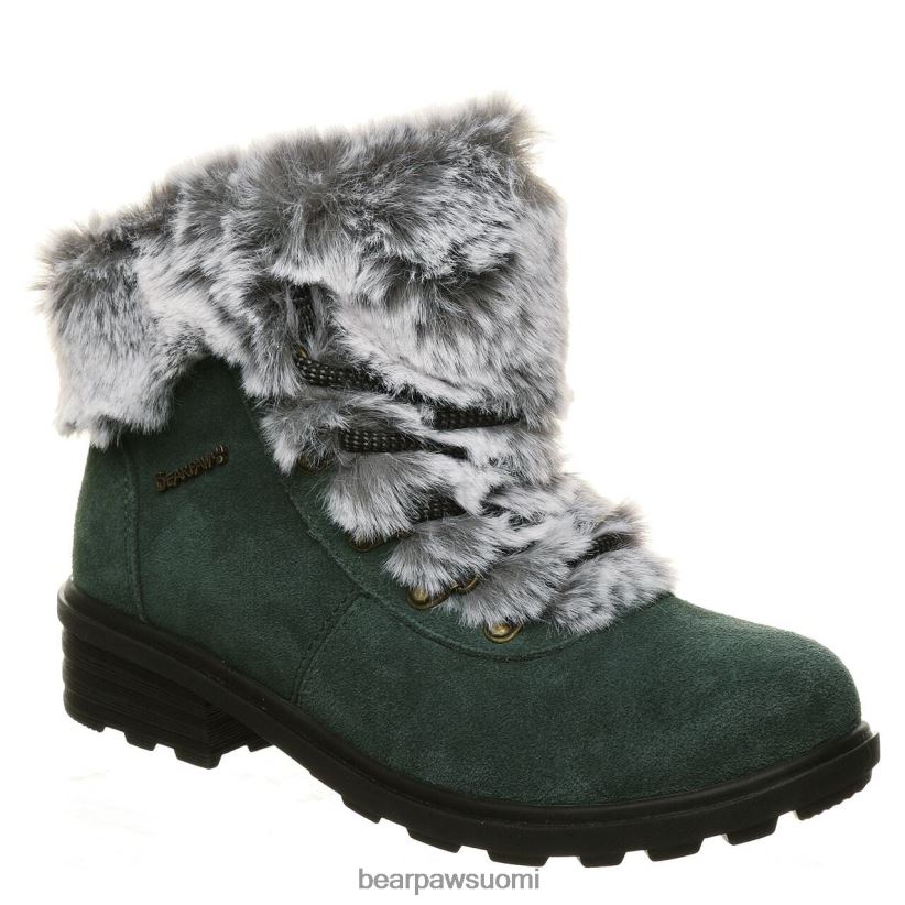 BEARPAW tyyneys naiset tummanvihreä saappaat H880X0201