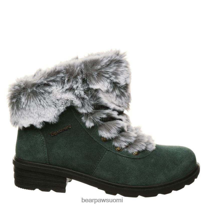 BEARPAW tyyneys naiset tummanvihreä saappaat H880X0201