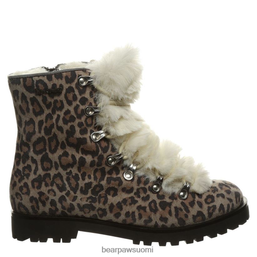 BEARPAW vanna naiset harmaa leopardi saappaat H880X0193