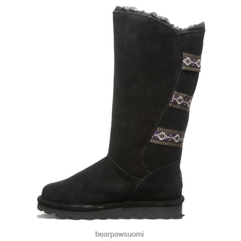 BEARPAW violetti naiset musta saappaat H880X0122