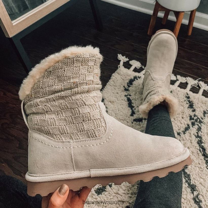 BEARPAW virginia naiset talvi valkoinen saappaat H880X0235