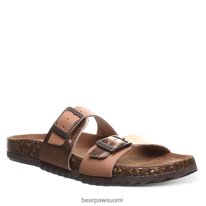 BEARPAW Julieta ii naiset matkatavarat/ruusukulta sandaalit H880X0370